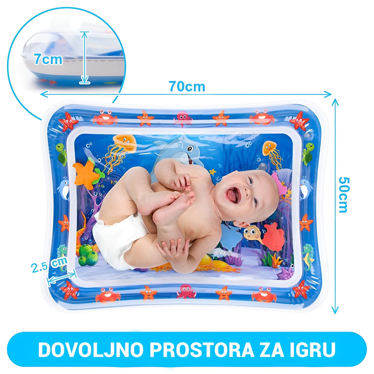 Vodena Podloga za Igru na Stomaku