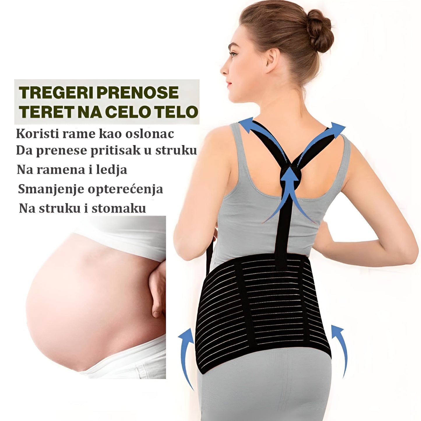 Pojas za Trudnice - ČINI TRUDNOĆU LEPŠOM
