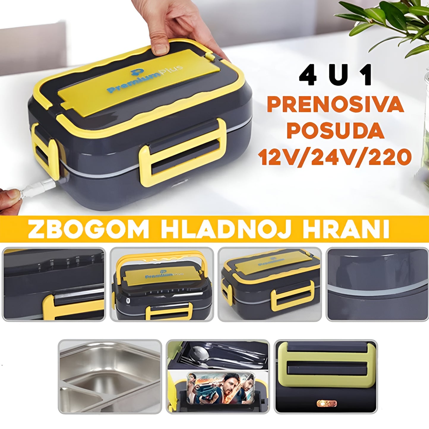 Električna Posuda za grejanje hrane