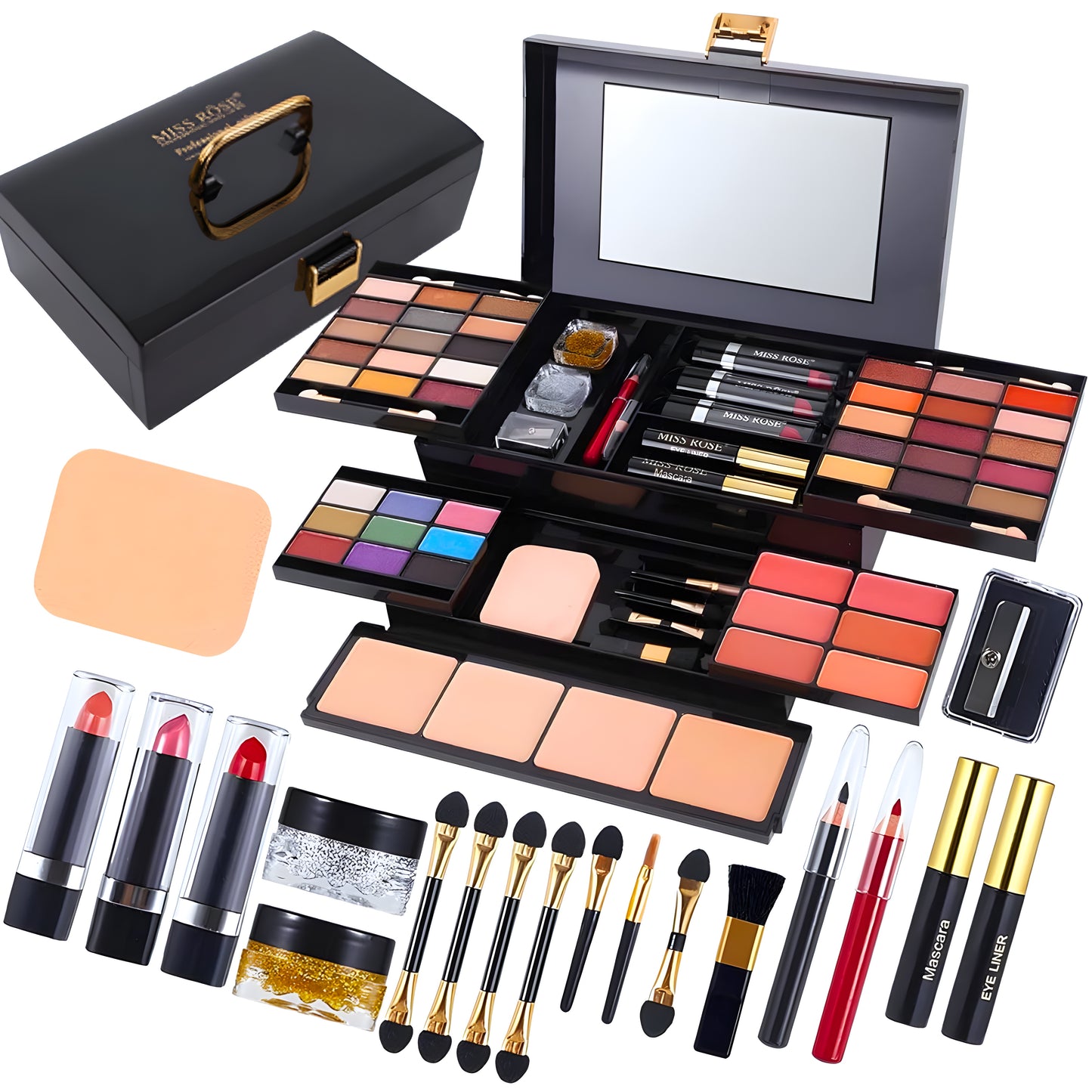MISS ROSE - Profesionalni Set Šminke (58 boja)