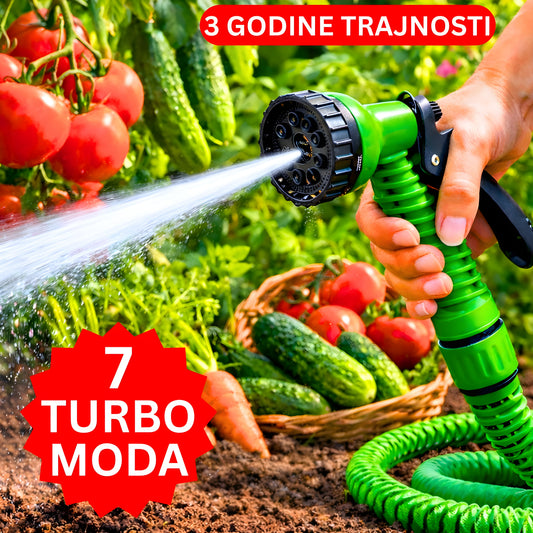 7U1 FLEX Turbo Baštensko Crevo - 22,5m Dužine