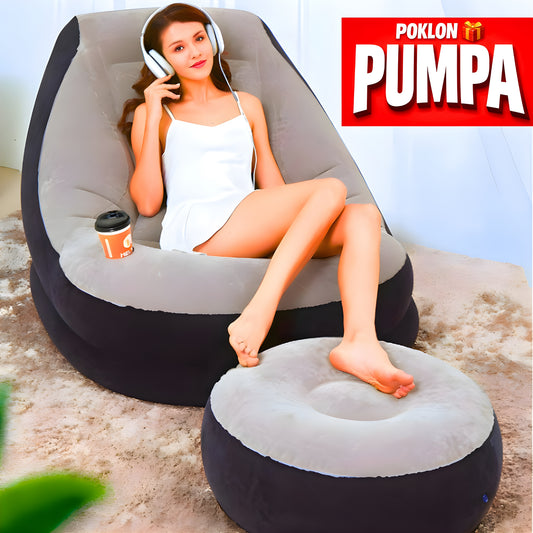 2U1 Sofa i Tabure + Pumpa GRATIS